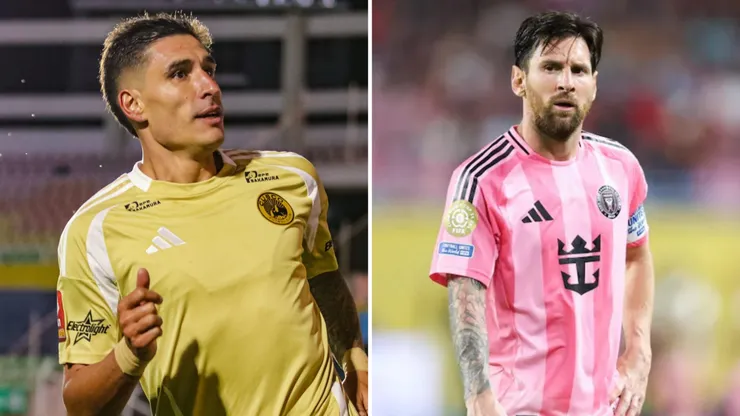 La comparación entre Facundo Callejo y Lionel Messi.