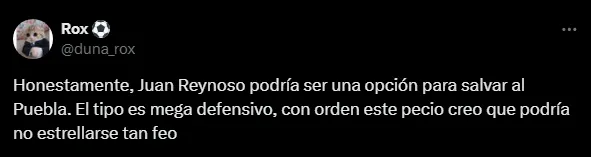 Hincha pide a Juan Reynoso (Foto: X).