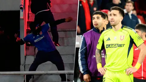 La violencia en Independiente vs. Universidad de Chile .