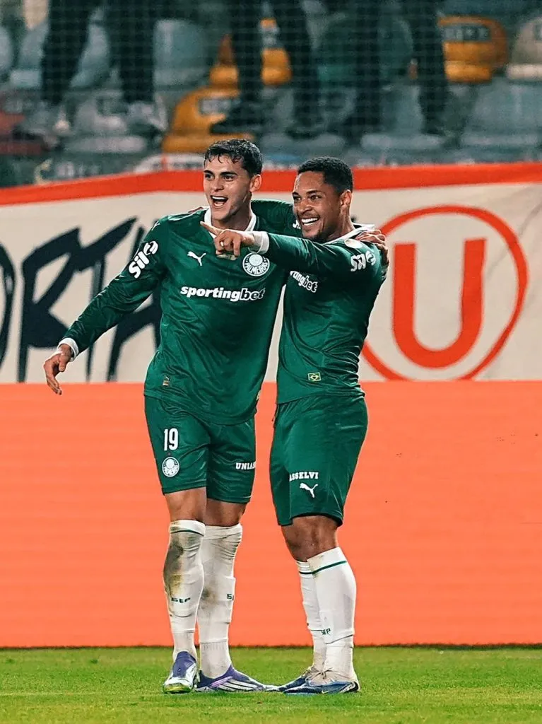 Palmeiras goleó a Universitario en Lima. (Foto: X).