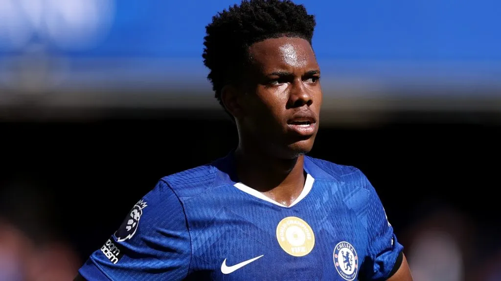 Estevao debutó en el partido anterior ante Crystal Palace (Getty Images).