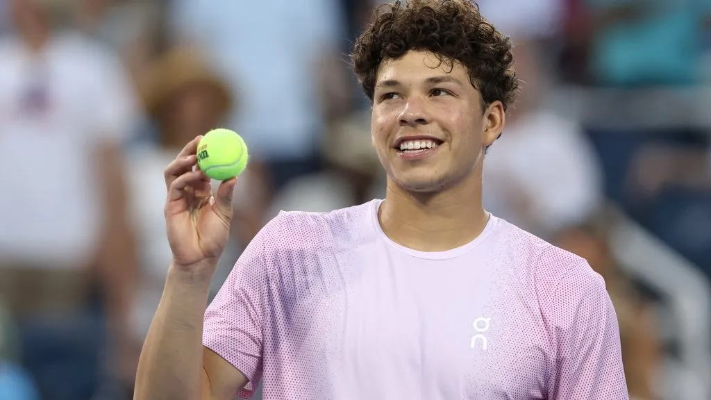 Ben Shelton, rival de Ignacio Buse en el US Open 2025 (Getty Images).