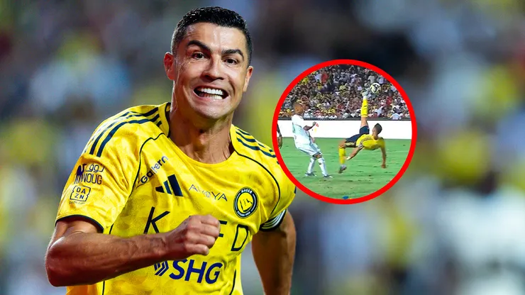 Cristiano Ronaldo hizo nueva chalaca.