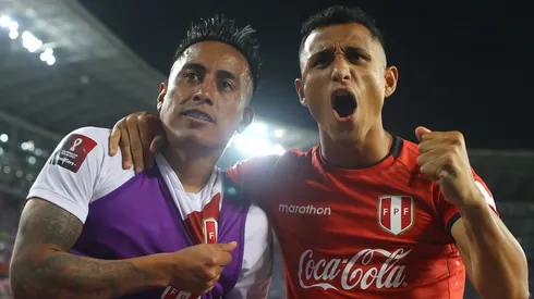 Christian Cueva y Yoshimar Yotún.