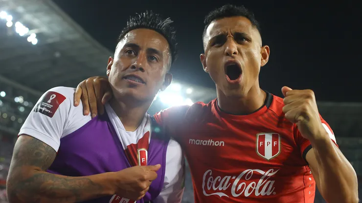 Christian Cueva y Yoshimar Yotún.