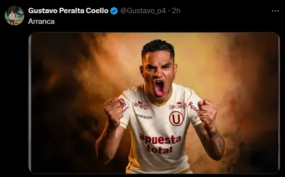 Anderson Santamaría va de titular (Foto: X).