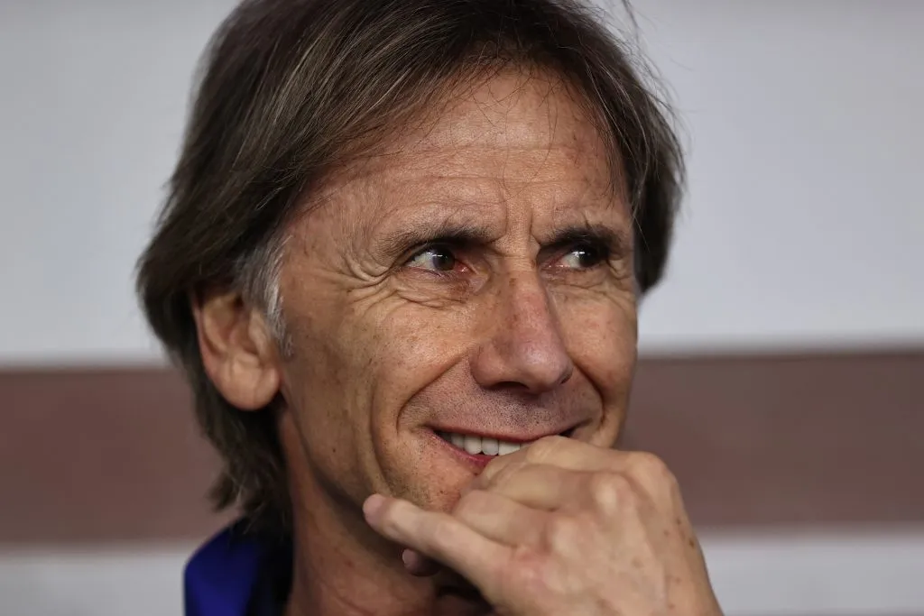 Ricardo Gareca sonriendo (Foto: Getty).