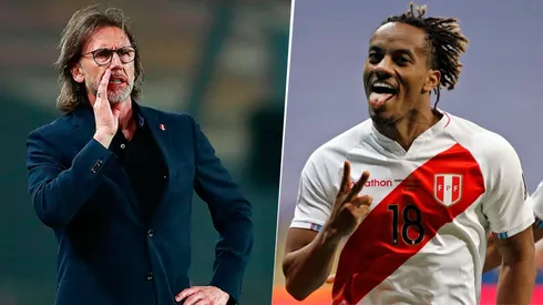 Ricardo Gareca le contestó directamente a André Carrillo.