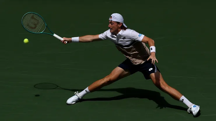 Ignacio Buse, en su presentación ante Shelton en el US Open.