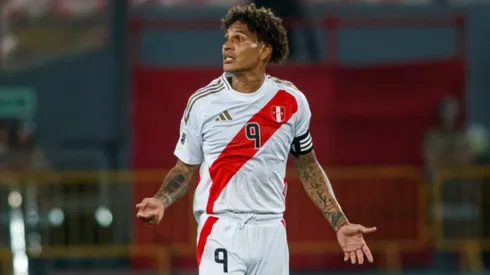 Paolo Guerrero en la Selección Peruana.