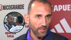 Hernán Barcos criticó con dureza a Álex Valera por su cruce en el clásico.
