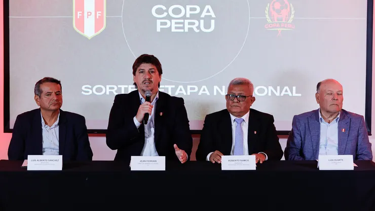 Sorteo Copa Perú.