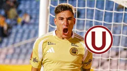 Facundo Callejo con camiseta de Cusco FC.