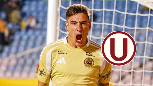 Facundo Callejo con camiseta de Cusco FC.