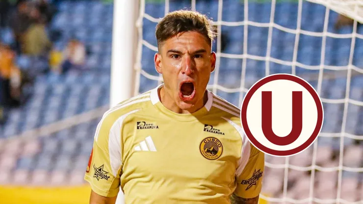 Facundo Callejo con camiseta de Cusco FC.