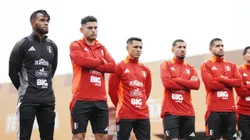 Selección Peruana en Videna.