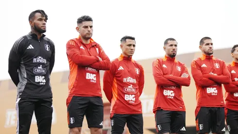Selección Peruana en Videna.