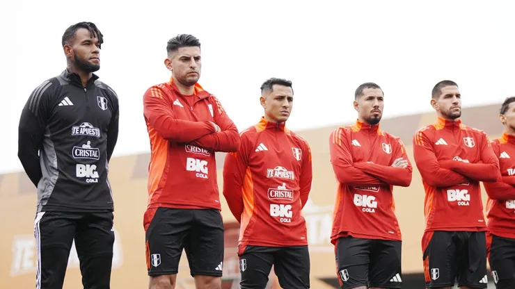 Selección Peruana en Videna.