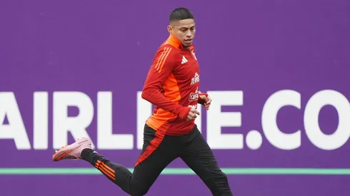 Kevin Quevedo entrenando en Videna.