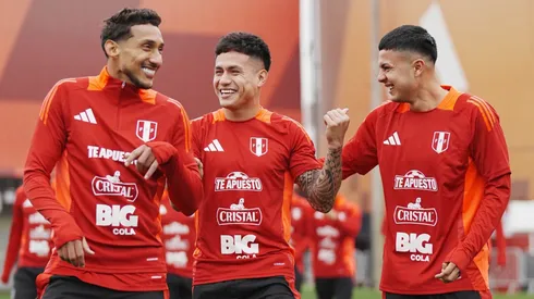 Christofer Gonzáles, Jesús Pretell y Jairo Concha en Videna.