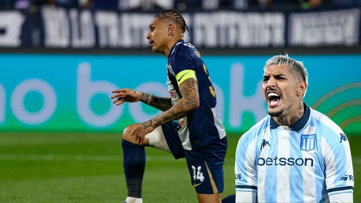 Paolo Guerrero y Adrián Balboa.