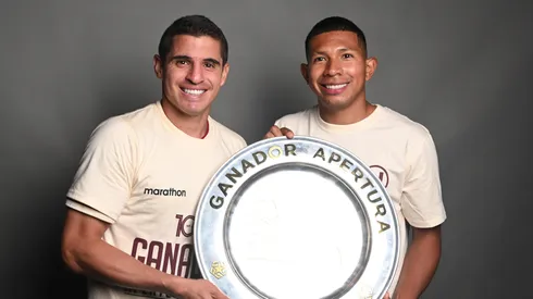 Aldo Corzo y Edison Flores con Universitario.