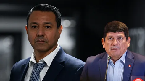 Nolberto Solano y Agustín Lozano.