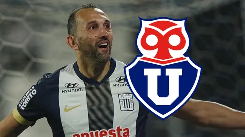 Hernán Barcos y Universidad de Chile.