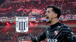 Rodrigo Rey, arquero de Independiente.