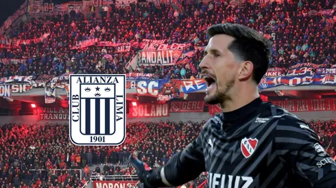 Rodrigo Rey, arquero de Independiente.