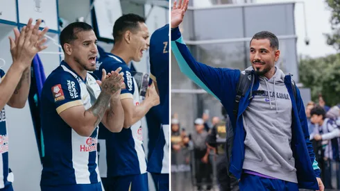 Miguel Trauco y Sergio Peña.