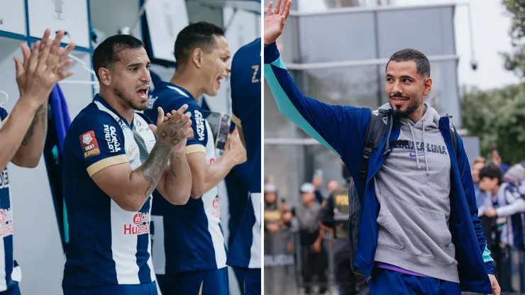 Miguel Trauco y Sergio Peña.