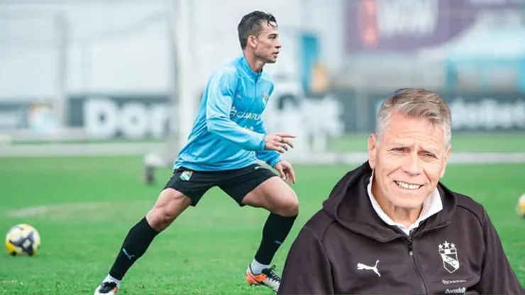 Cristian Benavente y Paulo Autuori.