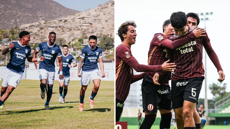 Alianza Lima y Universitario.