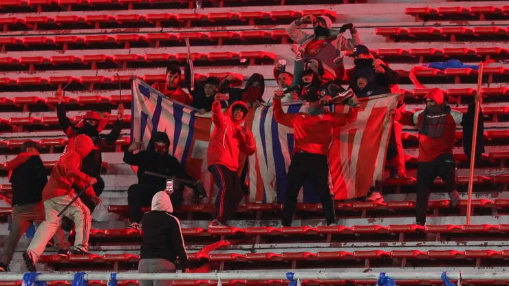 Hinchas de Independiente.