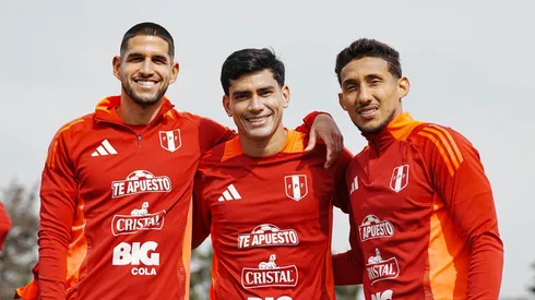 Luis Abram, José Rivera y Christofer Gonzáles.