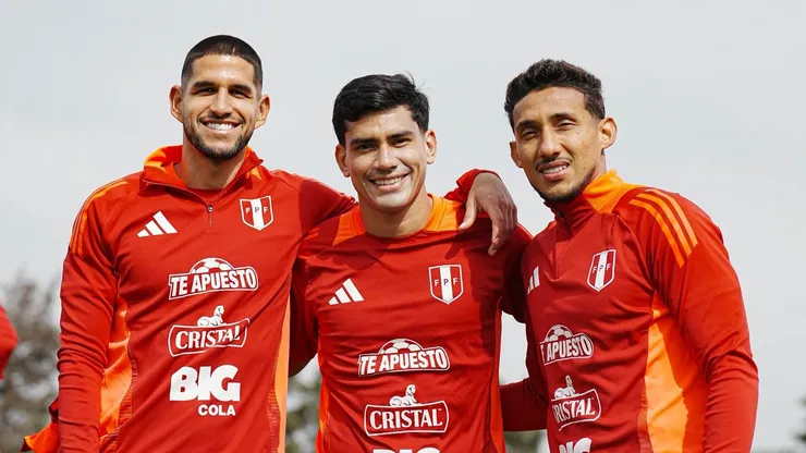 Luis Abram, José Rivera y Christofer Gonzáles.