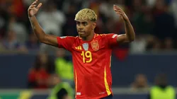 Lamine Yamal, joven estrella de la Selección de España.