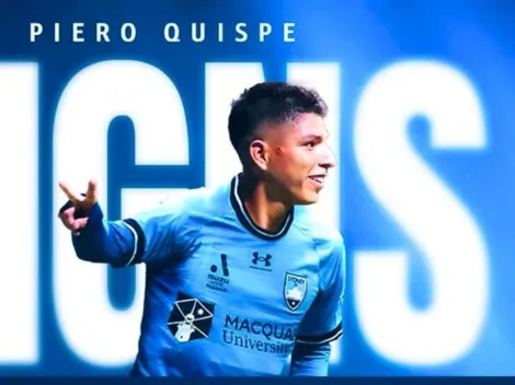 Aún ni debuta en Sydney FC y la nueva crítica que le llegó a Piero Quispe