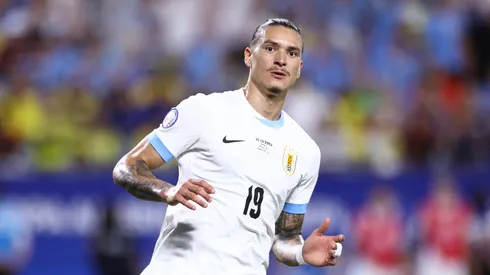 Darwin Núñez, figura de la Selección Uruguaya.