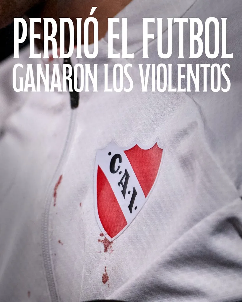 La publicación de Independiente tras el fallo (X @Independiente).