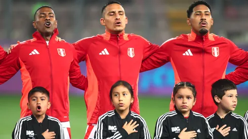 Alex Valera en la Selección Peruana.