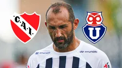 Hernán Barcos, Independiente y Universidad de Chile.