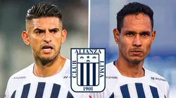 Carlos Zambrano y Renzo Garcés en Alianza Lima.
