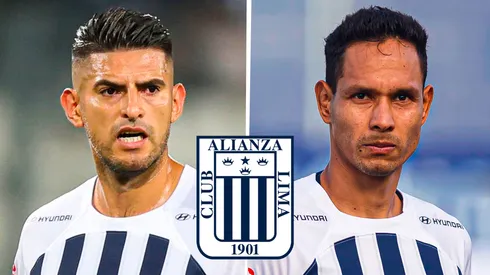 Carlos Zambrano y Renzo Garcés en Alianza Lima.