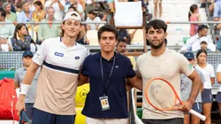 Ignacio Buse, en la final ante Genaro Olivieri.