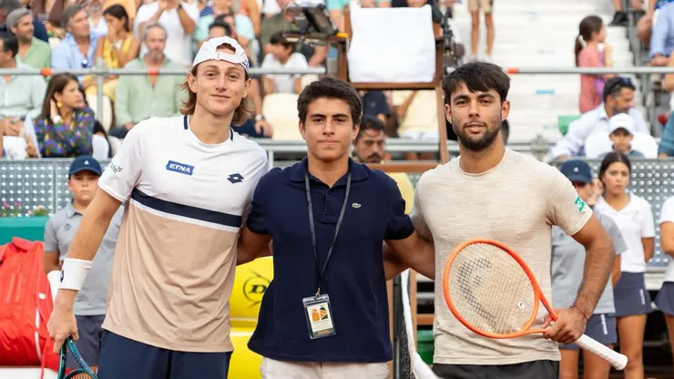 Ignacio Buse, en la final ante Genaro Olivieri.