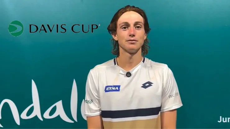 Ignacio Buse reveló si podrá jugar la Copa Davis con la Selección Peruana.
