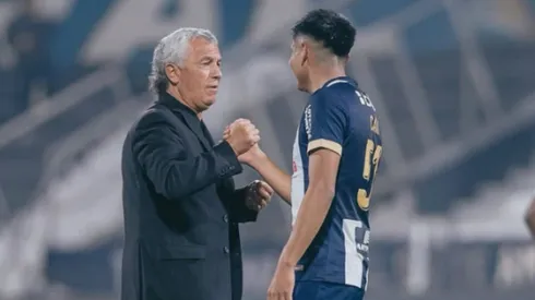 Néstor Gorosito y Piero Cari en Matute.