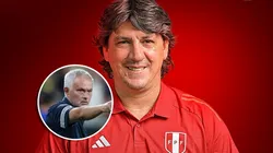 Jean Ferrari y José Mourinho.